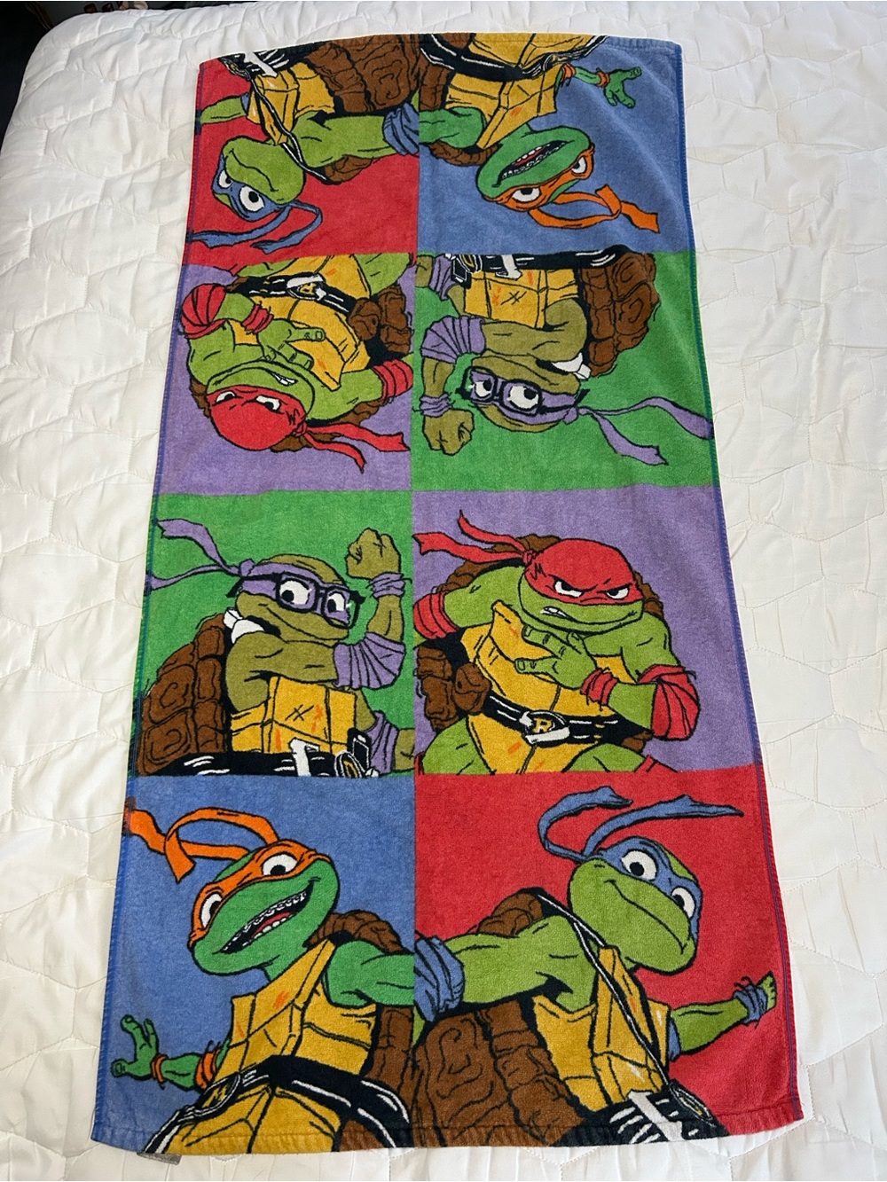 Teenage Mutant Ninja Turtles Mutant Mayhem Cotton Towel -Pool, Beach, Bath